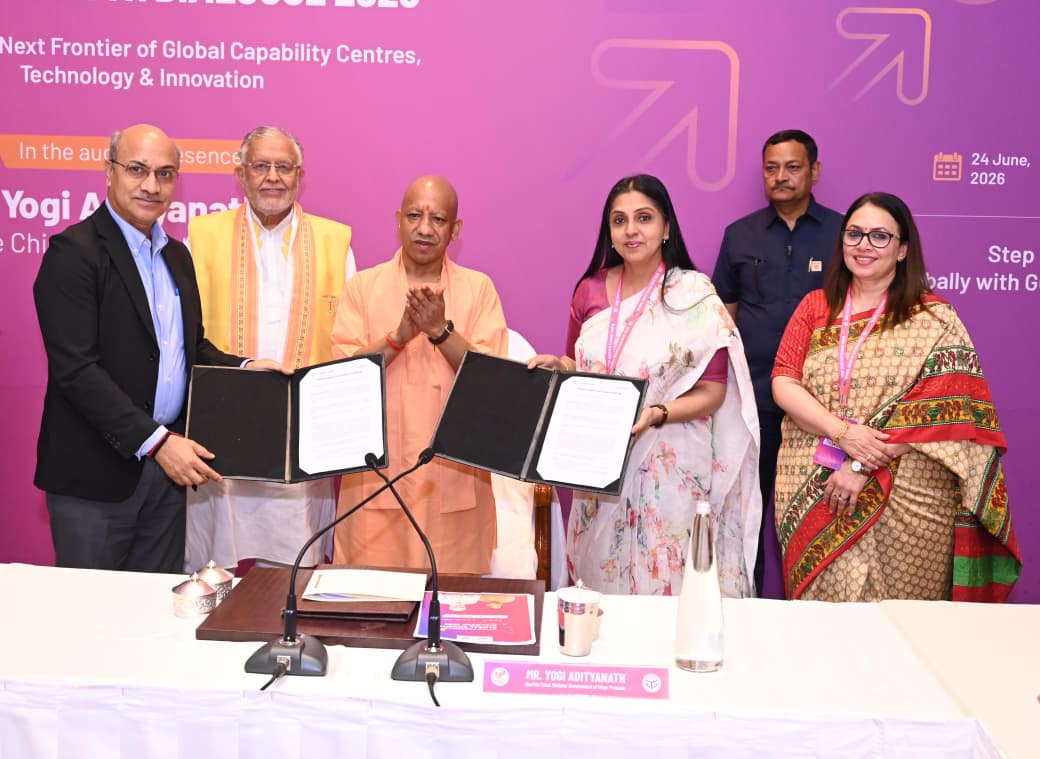 जीसीसी के लिए प्रचुर टैलेंट उपलब्ध कराएगा इन्वेस्ट यूपी व टीमलीज का समझौता